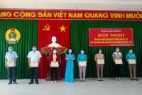 LĐLĐ huyện Hoài Ân: Tổng kết hoạt động công đoàn các trường học, năm học 2020-2021