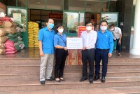 CĐCS Cơ quan LĐLĐ tỉnh Bình Định hỗ trợ nhân dân tỉnh Bình Định chống dịch Covid-19