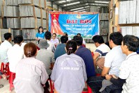 LĐLĐ thị xã An Nhơn: Thành lập CĐCS Công ty TNHH Ánh Kim
