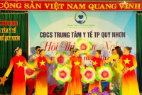 CĐCS Trung tâm Y tế TP Quy Nhơn tổ chức Hội thi văn nghệ